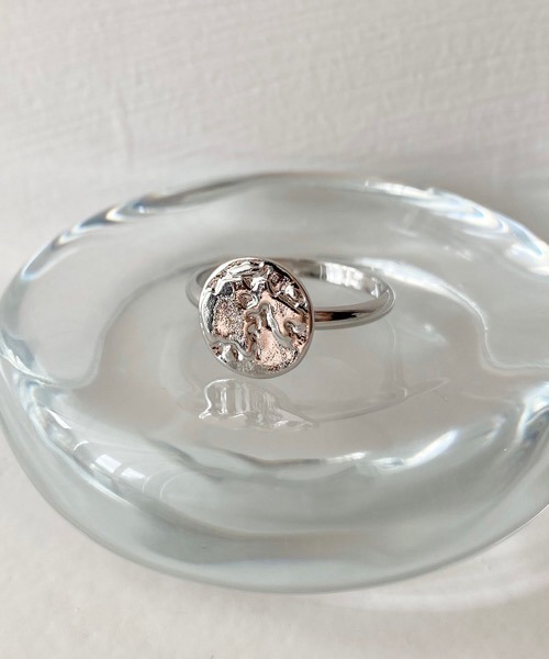 tone(トーン)の「【ECRu.】full moon ring/ムーン リング(リング・レディース・シルバー/ゴールド・#9/#11/#13)」の8枚目の写真