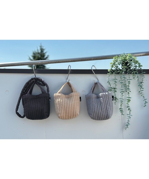 ROOTOTE(ルートート)の「ルートート/キルティング SC.ベビールー.イブル(ショルダーバッグ・レディース・アッシュグレー/スミクロ/セージグリーン/サンドベージュ/桜/パープル・FREE)」の11枚目の写真