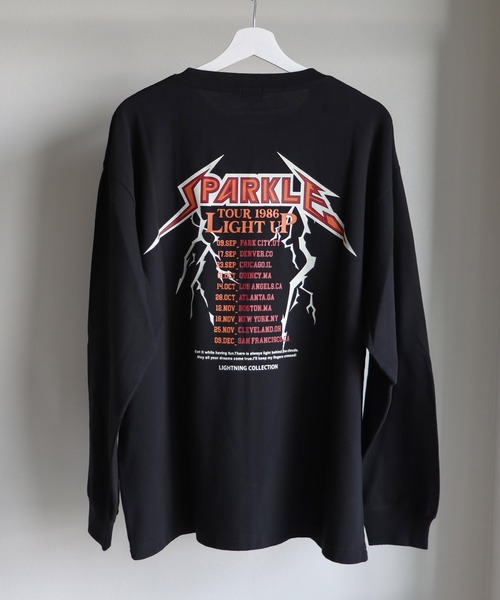 __gram.(スペースグラム)の「ヴィンテージライクプリントピグメントロンT(Tシャツ/カットソー・メンズ・ブラック系/チャコールグレー/スミクロ/チャコール/ブラック系1/ブラック・M/L)」の11枚目の写真