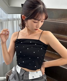 one after another NICE CLAUP | ビジューキャミソール(キャミソール)