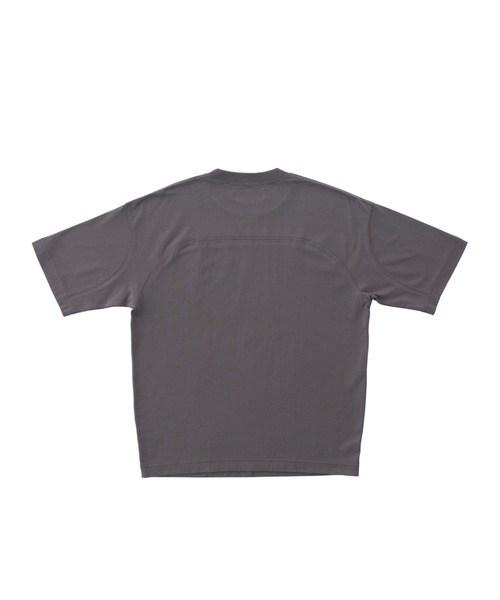 美品✨ドゥロワー 半袖Tシャツ カットソー サイズ1 セール】綿100%オーバーサイズロゴプリント＆フラワー刺繍半袖T