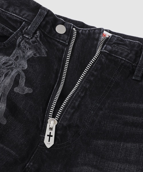 MASU(エムエーエスユー)の「"MASUBOYS" BAGGY JEANS (KEYHOLDER)(デニムパンツ・メンズ・ブラック系その他/インディゴブルー・46/48)」の5枚目の写真