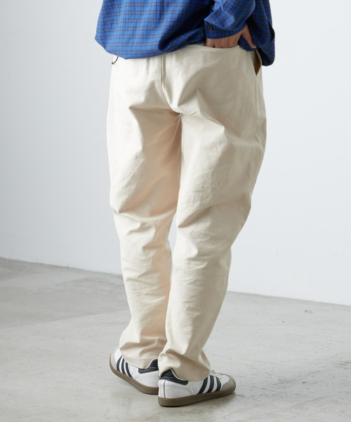 CIAOPANIC TYPY（チャオパニックティピー）の「バックサテンストレッチテパードパンツ（その他パンツ・メンズ・ダークグリーン/オフホワイト/ブラック・MEDIUM/LARGE）」の8枚目の写真