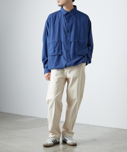 CIAOPANIC TYPY（チャオパニックティピー）の「バックサテンストレッチテパードパンツ（その他パンツ・メンズ・ダークグリーン/オフホワイト/ブラック・MEDIUM/LARGE）」の9枚目の写真