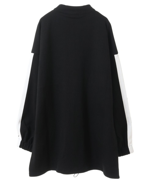 Candy Stripper（キャンディストリッパー）の「HALF ZIP SWEAT ワンピース（ワンピース・レディース・オフホワイト/ブラック/ヘザーグレー・2）」の9枚目の写真