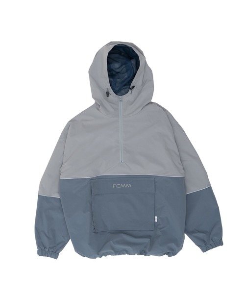 FCMM(エフシーエムエム)の「【日本限定アイテム】2TONE REFLECTIVE ANORAK/2トーンリフレクティブアノラック(パーカー・メンズ・ライトブルー/グレー/ブラック・MEDIUM/LARGE)」の7枚目の写真
