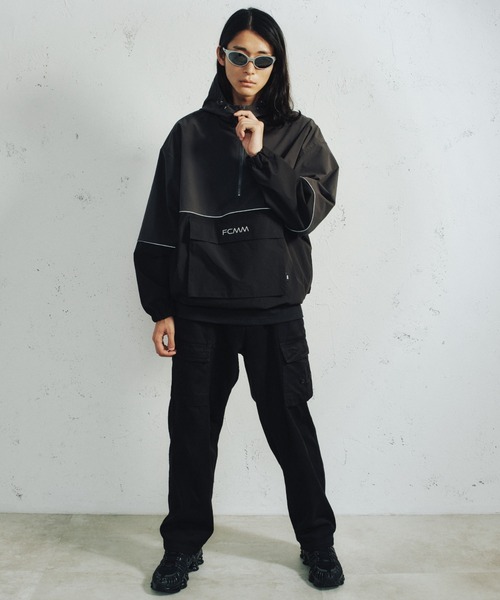 FCMM(エフシーエムエム)の「【日本限定アイテム】2TONE REFLECTIVE ANORAK/2トーンリフレクティブアノラック(パーカー・メンズ・ライトブルー/グレー/ブラック・MEDIUM/LARGE)」の15枚目の写真