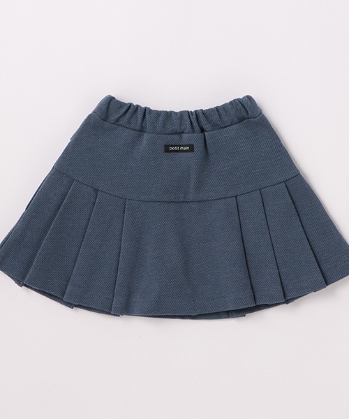 petit main（プティマイン）の「【リンク】カットプリーツスカパン（スカート・キッズ・ブラック/ブルー/キナリ/トップグレー・120cm/110cm/90cm/100cm/130cm/80ｃｍ）」の7枚目の写真