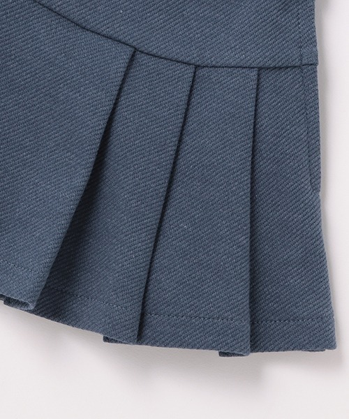 petit main（プティマイン）の「【リンク】カットプリーツスカパン（スカート・キッズ・ブラック/ブルー/キナリ/トップグレー・120cm/110cm/90cm/100cm/130cm/80ｃｍ）」の12枚目の写真