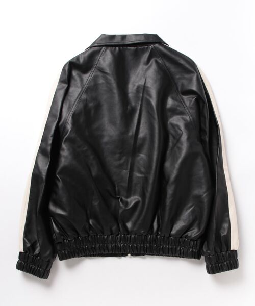 ALAND(エーランド)の「V2/8066レザージャンパー 2976907(ライダースジャケット・メンズ・ブラック・MEDIUM/LARGE)」の3枚目の写真