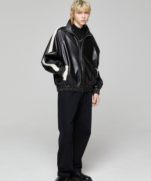 ALAND(エーランド)の「V2/8066レザージャンパー 2976907(ライダースジャケット・メンズ・ブラック・MEDIUM/LARGE)」の10枚目の写真