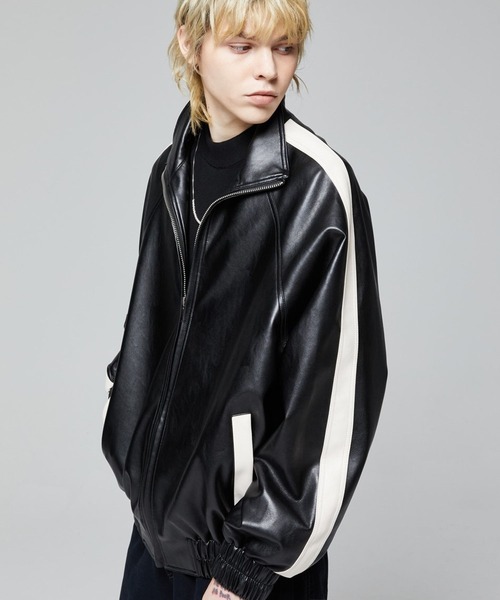 ALAND(エーランド)の「V2/8066レザージャンパー 2976907(ライダースジャケット・メンズ・ブラック・MEDIUM/LARGE)」の7枚目の写真