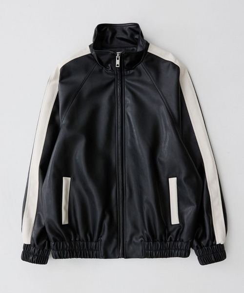 ALAND(エーランド)の「V2/8066レザージャンパー 2976907(ライダースジャケット・メンズ・ブラック・MEDIUM/LARGE)」の4枚目の写真
