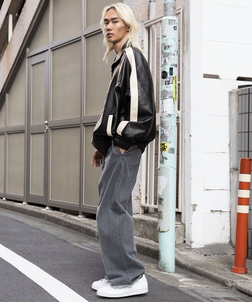 ALAND(エーランド)の「V2/8066レザージャンパー 2976907(ライダースジャケット・メンズ・ブラック・MEDIUM/LARGE)」の16枚目の写真