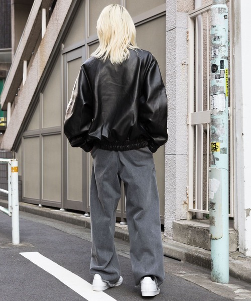 ALAND(エーランド)の「V2/8066レザージャンパー 2976907(ライダースジャケット・メンズ・ブラック・MEDIUM/LARGE)」の17枚目の写真