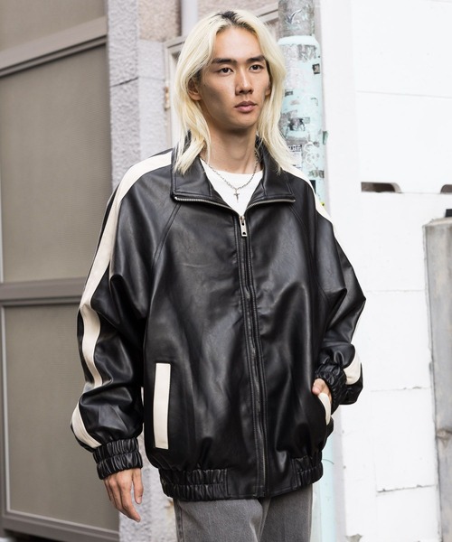 ALAND(エーランド)の「V2/8066レザージャンパー 2976907(ライダースジャケット・メンズ・ブラック・MEDIUM/LARGE)」の18枚目の写真