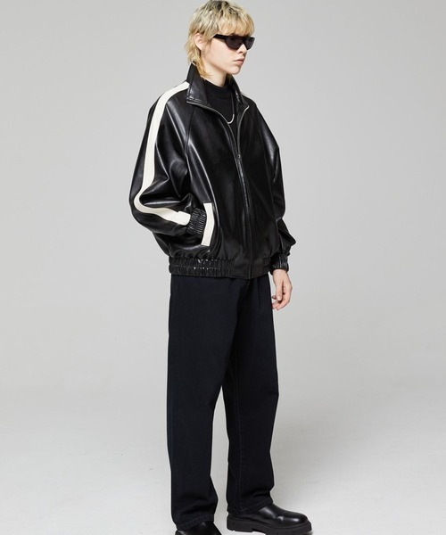 ALAND(エーランド)の「V2/8066レザージャンパー 2976907(ライダースジャケット・メンズ・ブラック・MEDIUM/LARGE)」の21枚目の写真