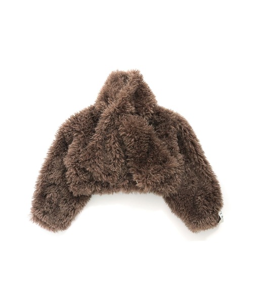 140cm ジェニィラブ　マフラー付きフェイクファーコート　新品　上代7590 140cm ジェニィラブ　マフラー付きフェイクファーコート　新品　上代7590