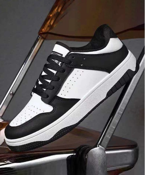 SETUP7（セットアップセブン）の「【SETUP7】フェイクレザー コートスニーカー KNF037（スニーカー・メンズ・ホワイト/ブラック・42/40/44）」の7枚目の写真