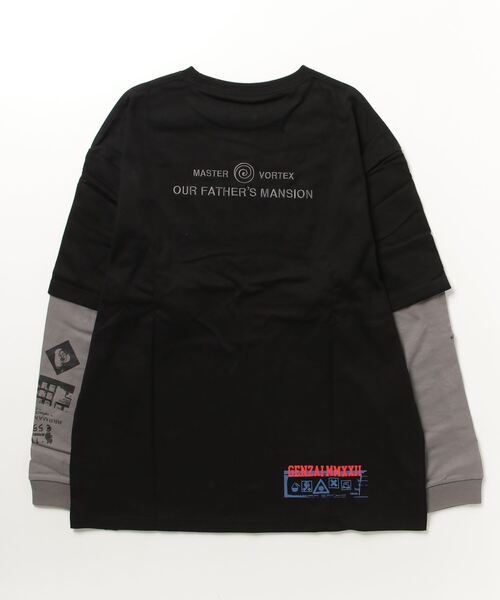 genzai（ゲンザイ）の「old genzai Docking L/S Tee（Tシャツ/カットソー・メンズ・グリーン/ブラック/レッド・LARGE/X-LARGE）」の4枚目の写真