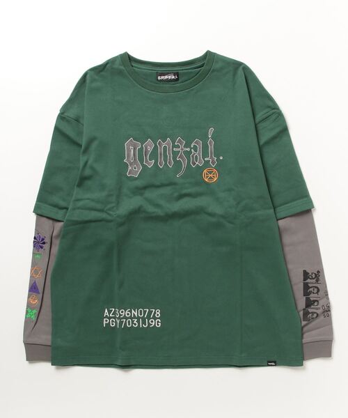 genzai（ゲンザイ）の「old genzai Docking L/S Tee（Tシャツ/カットソー・メンズ・グリーン/ブラック/レッド・LARGE/X-LARGE）」の20枚目の写真