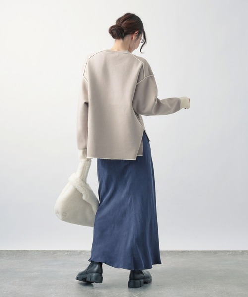 BARNYARDSTORM（バンヤードストーム）の「サテンロングスカート（スカート・レディース・グリーン/ネイビー/ブラック・0/1）」の22枚目の写真