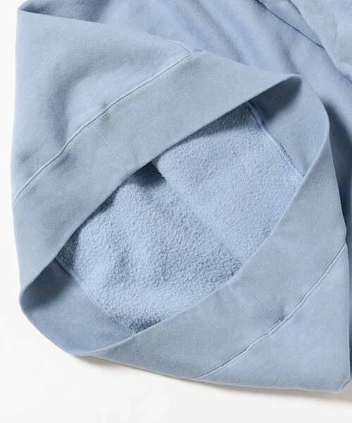 BEAMS PLUS（ビームスプラス）の「レイズドバック プルオーバー スウェット フーディ（パーカー・メンズ・カーキ/ブラック/グレー/シルバー/ナチュラル/サックスブルー/ピンク/クリーム・XL/L/M/S/XX-LARGE）」の15枚目の写真