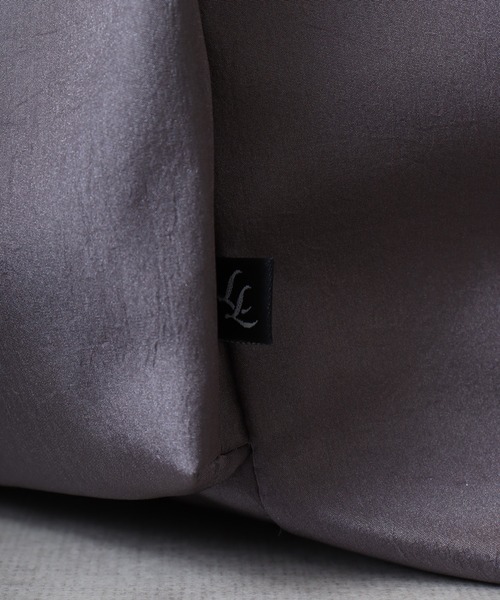 Legato Largo(レガートラルゴ)の「Legato Largo ドロストバッグ A4ショルダーバッグ(ショルダーバッグ・レディース・ブラック/グレー/アイボリー・FREE)」の19枚目の写真