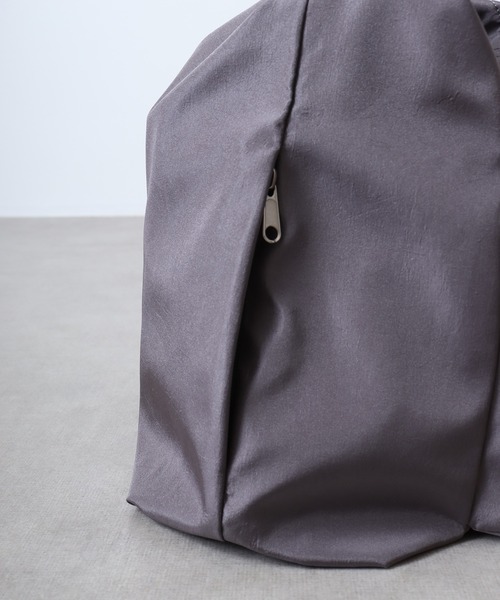 Legato Largo(レガートラルゴ)の「Legato Largo ドロストバッグ A4ショルダーバッグ(ショルダーバッグ・レディース・ブラック/グレー/アイボリー・FREE)」の20枚目の写真