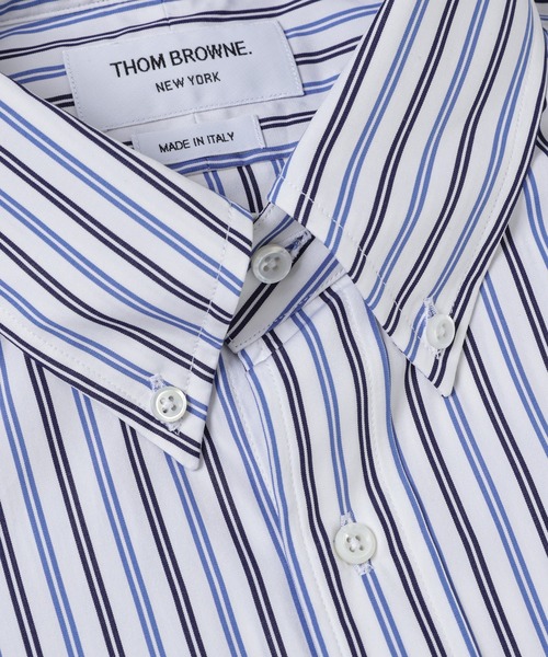 THOM BROWNE(トムブラウン)の「STRAIGHT FIT BUTTON DOWN PC L/S SHIRT IN TRICOLOR STRIPE POPLIN(シャツ/ブラウス・メンズ・その他・1/2)」の3枚目の写真