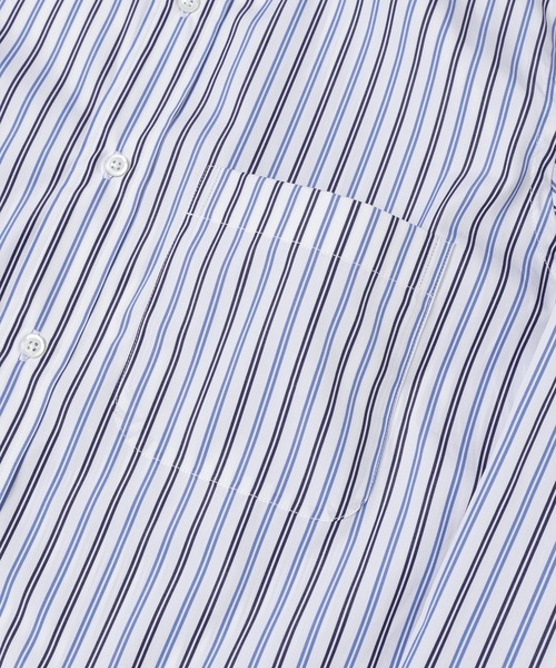 THOM BROWNE(トムブラウン)の「STRAIGHT FIT BUTTON DOWN PC L/S SHIRT IN TRICOLOR STRIPE POPLIN(シャツ/ブラウス・メンズ・その他・1/2)」の5枚目の写真