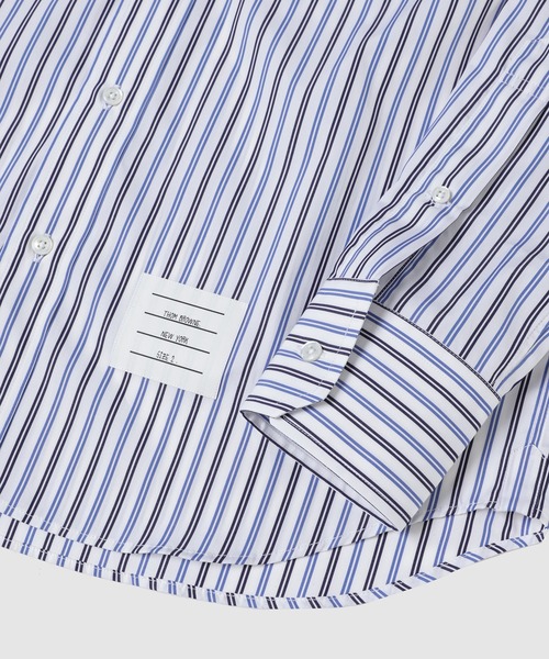 THOM BROWNE(トムブラウン)の「STRAIGHT FIT BUTTON DOWN PC L/S SHIRT IN TRICOLOR STRIPE POPLIN(シャツ/ブラウス・メンズ・その他・1/2)」の6枚目の写真
