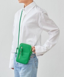 Actually | フェイクレザー ソフトモバイルポーチ(ショルダーバッグ)