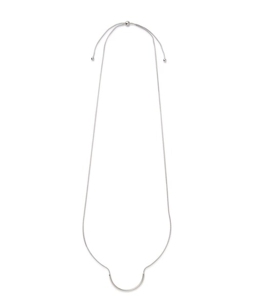 N.(N. Natural Beauty Basic)(エヌエヌナチュラルビューティーベーシック)の「◆アジャストロングネックレス(ネックレス・レディース・ゴールド/シルバー・フリ-/FREE)」の5枚目の写真
