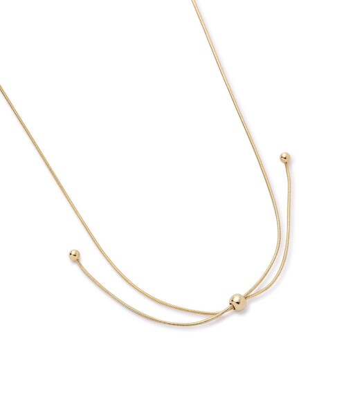 N.(N. Natural Beauty Basic)(エヌエヌナチュラルビューティーベーシック)の「◆アジャストロングネックレス(ネックレス・レディース・ゴールド/シルバー・フリ-/FREE)」の11枚目の写真