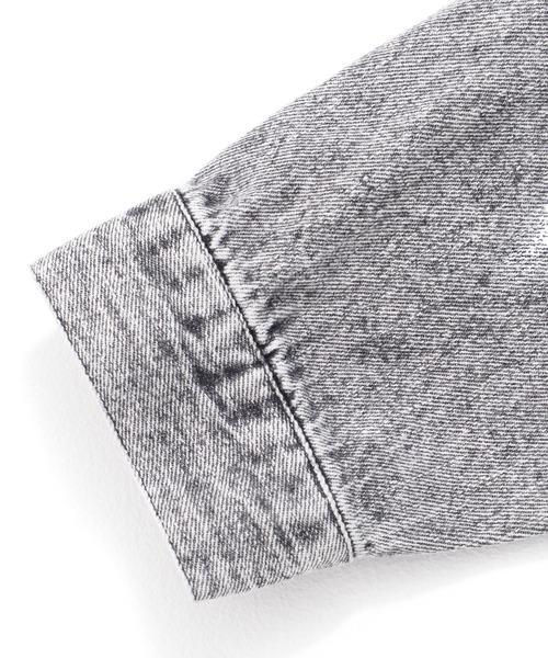 【セール】スプレー風ペイント オーバーサイズ デニムジャケット（デニムジャケット）｜Revo.（レボ）