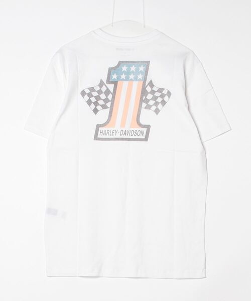 #1レーシングTシャツ（Tシャツ/カットソー）｜Harley-Davidson（ハーレーダビッドソン）