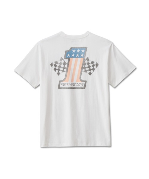 #1レーシングTシャツ（Tシャツ/カットソー）｜Harley-Davidson（ハーレーダビッドソン）