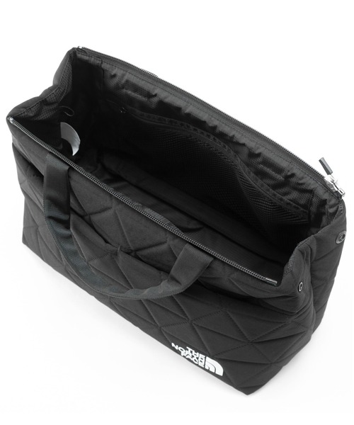 THE NORTH FACE(ザノースフェイス)の「THE NORTH FACE/ザ・ノース・フェイス トートバッグ ジオフェイスボックストート Geoface Box Tote NM32355(トートバッグ・メンズ・ブラック/グレイッシュベージュ/ストーン/カーキ/アーミー/アイボリー/スモークピンク/ブルーグレー・FREE)」の17枚目の写真