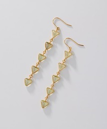 ADER | GEM stone long pierce(ピアス（両耳用）)