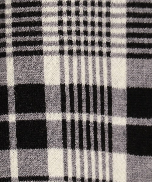 NICOLE white（ニコルホワイト）の「Ｗジャカードニットブルゾン（その他トップス・レディース・その他1/その他2/その他3/サックスブルー・FREE）」の17枚目の写真