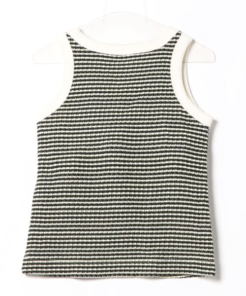 チチカカ（チチカカ）の「パッド付き編み柄タンクトップ（タンクトップ・レディース・ブラウン/ホワイト・LARGE/MEDIUM）」の10枚目の写真