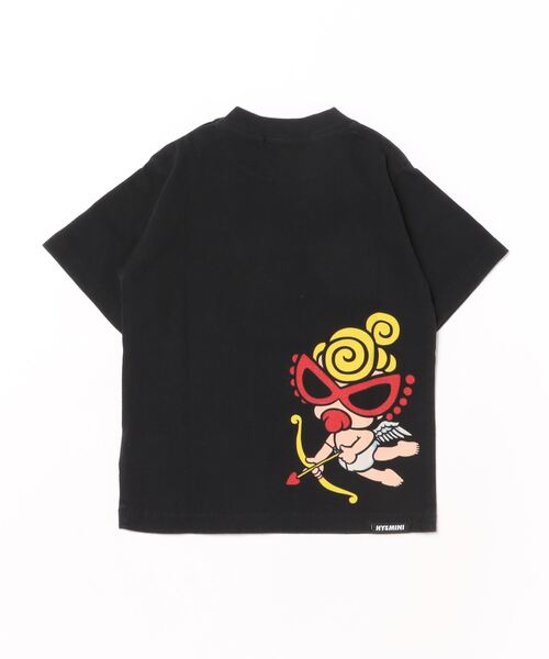 ヒステリックミニ　Tシャツ　黒　130  新品タグ付き HYSTERIC MINI（ヒステリックミニ）の「Hystericmini ANGELMINI