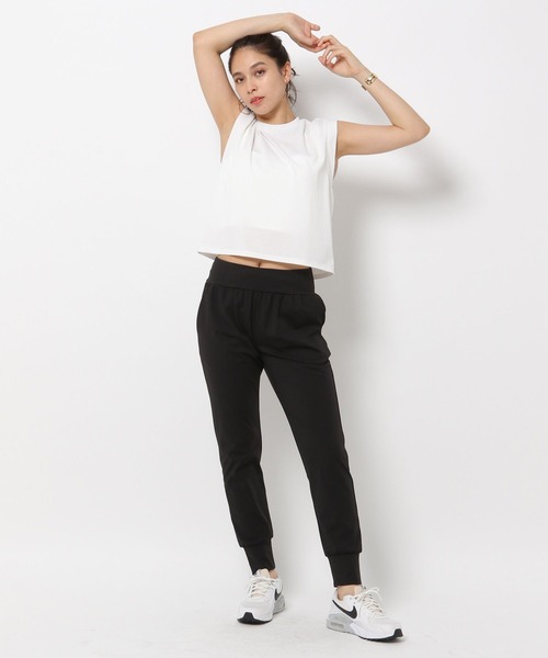 HEREIAM（ヘレイアム）の「【HEREIAM】吸水速乾／ミラーロゴショートプルオーバー（Tシャツ/カットソー・レディース・ホワイト×ゴールド/ブラック×シルバー/ブラック/ホワイト/ライム・SMALL/MEDIUM）」の21枚目の写真