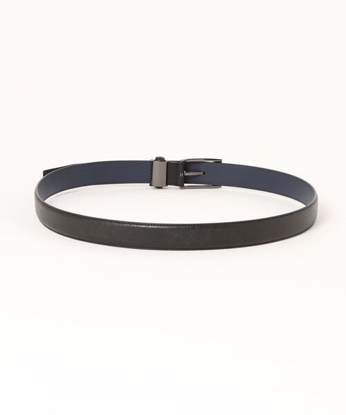 An+u（アンユー）の「サフィアーノレザーベルト（ベルト・メンズ・ブラック/グレー/ネイビー/ブラウン・FREE）」の6枚目の写真
