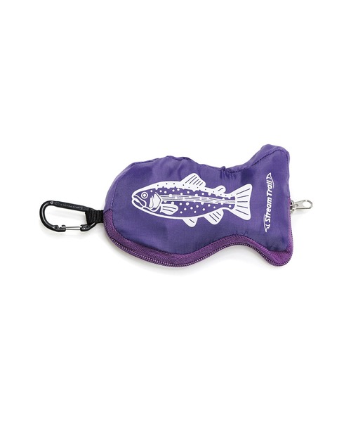 FiiiiiSH(フィッシュ)の「ECO FISH(エコバッグ/サブバッグ・メンズ・ネイビー/パープル/ブラウン/グレー/グリーン/ホワイト・FREE)」の6枚目の写真