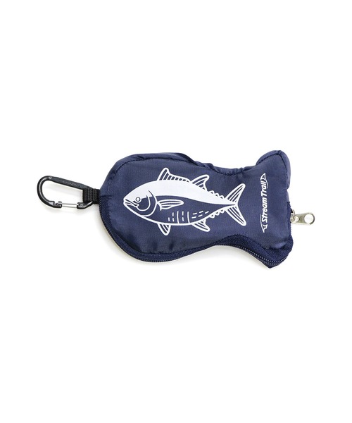 FiiiiiSH(フィッシュ)の「ECO FISH(エコバッグ/サブバッグ・メンズ・ネイビー/パープル/ブラウン/グレー/グリーン/ホワイト・FREE)」の5枚目の写真