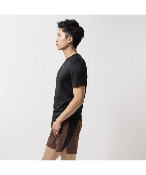 Reebok(リーボック)の「ランニング スピートウィック Tシャツ / RUNNING SS SPEEDWICK TEE(Tシャツ/カットソー・メンズ・ブラック/ライトブルー・LARGE/MEDIUM/SMALL/XX-LARGE/X-LARGE)」の4枚目の写真