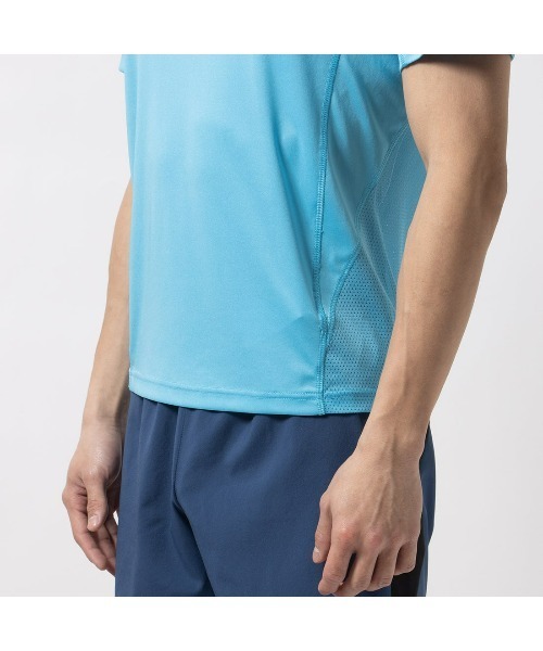Reebok(リーボック)の「ランニング スピートウィック Tシャツ / RUNNING SS SPEEDWICK TEE(Tシャツ/カットソー・メンズ・ブラック/ライトブルー・LARGE/MEDIUM/SMALL/XX-LARGE/X-LARGE)」の13枚目の写真