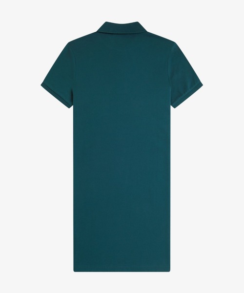 フレッドペリー ネイビー ポロドレス Ribbed Polo Shirt Dress(10 608：NAVY): | FRED PERRY JAPAN